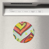 Laugh Hearts Magnet (In Situ (Geschirrspüler))