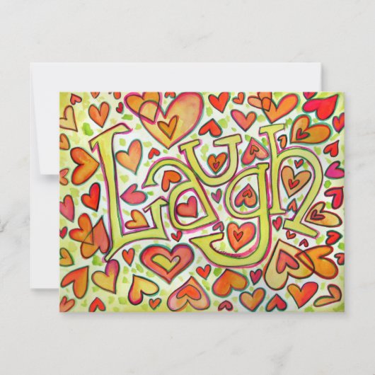 Laugh Invite Einladung (Vorderseite)