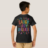 Laugh Joy Unleashed T-Shirt (Schwarz voll)