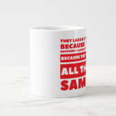 Laugh Jumbo Tasse (Vorderseite)