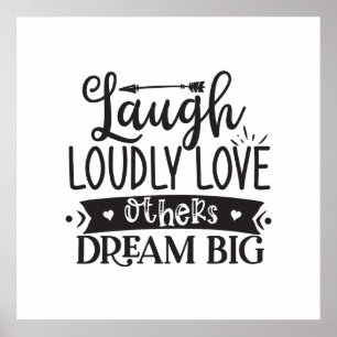 Laugh Lauly, Liebe Andere, Traum Big Poster