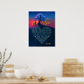 LAUGH, LIEBE, LEBEN - ZU MEINEM SOHN - MAMA POSTER (Küche)