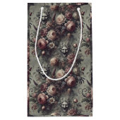 Laugh Lines - Gothic Floral Kleine Geschenktüte (Rückseite)