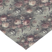 Laugh Lines - Gothic Floral Kurzer Tischläufer (Ecke)