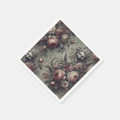 Laugh Lines - Gothic Floral Serviette (Ecke)