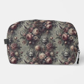 Laugh Lines - Gothic Floral Waschbeutel (Vorderseite)