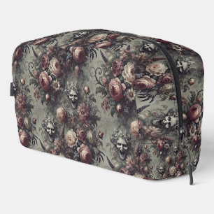 Laugh Lines - Gothic Floral Waschbeutel