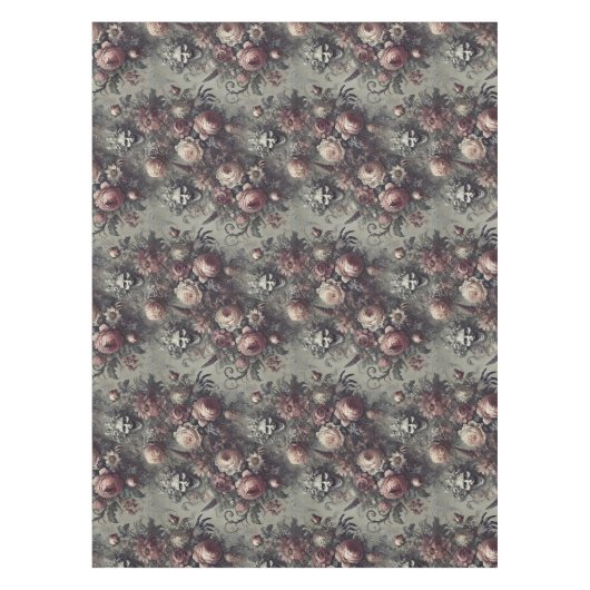 Laugh Lines - Gothic Large Print Tischdecke (Vorderseite)