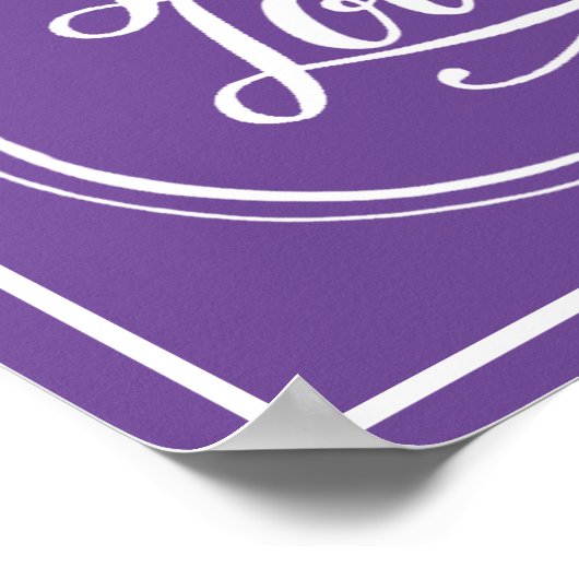 Laugh Love Poster (Ecke)