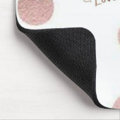 Laugh Love Rose Mouse Pad! Mousepad (Ecke)