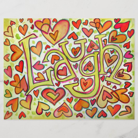 Laugh Mini Print Flyer (Vorne)