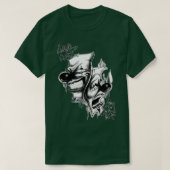 laugh now cry later classic T-Shirt (Design vorne)