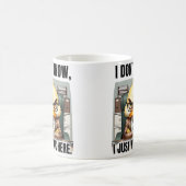Laugh-Out-Loud Design für tägliche Kaffeepausen Kaffeetasse (Mittel)