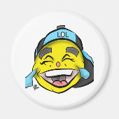 Laugh Out Loud Emoji Magnet (Vorne)