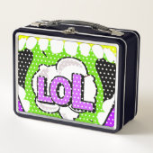 Laugh Out Loud Metall Brotdose (Vorderseite)