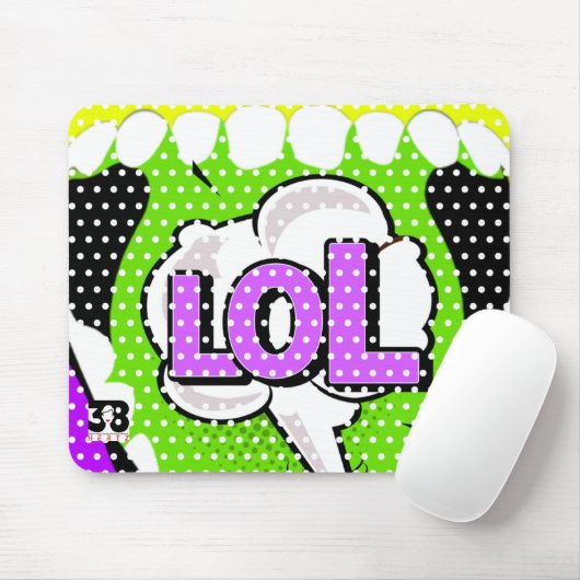 Laugh Out Loud Mousepad (Mit Mouse)