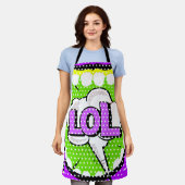 Laugh Out Loud Schürze (Getragen)