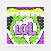 Laugh Out Loud Serviette (Vorderseite)