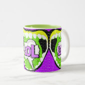 Laugh Out Loud Zweifarbige Tasse (VorderseiteRechts)