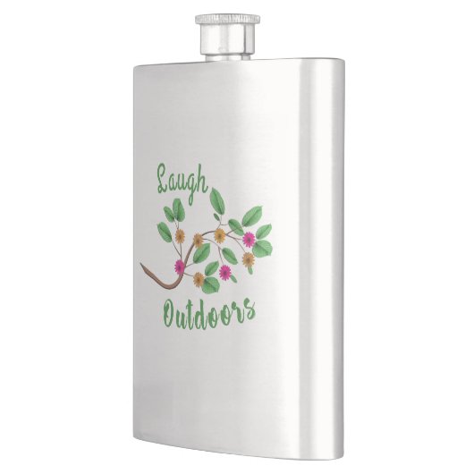 Laugh Outdoor Flachmann (Links)