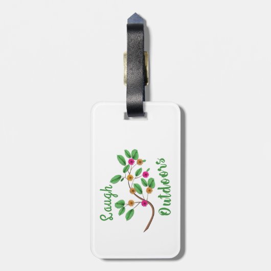 Laugh Outdoor Gepäckanhänger (Rückseite vertikal)
