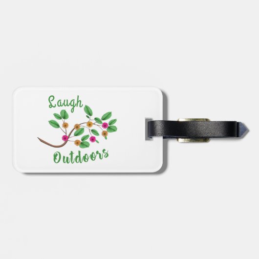 Laugh Outdoor Gepäckanhänger (Rückseite horizontal)