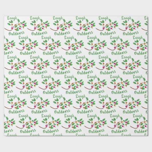 Laugh Outdoor Geschenkpapier (Flach)
