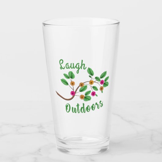 Laugh Outdoor Glas (Vorderseite)