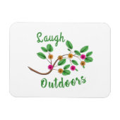 Laugh Outdoor Magnet (Horizontal)