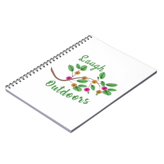 Laugh Outdoor Notizblock (Linke Seite)