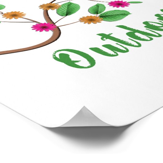 Laugh Outdoor Poster (Ecke)