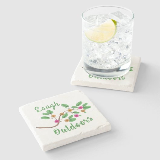 Laugh Outdoor Steinuntersetzer (Seitenansicht)