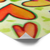 Laugh Print Poster (Ecke)