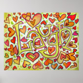 Laugh Print Poster (Vorne)