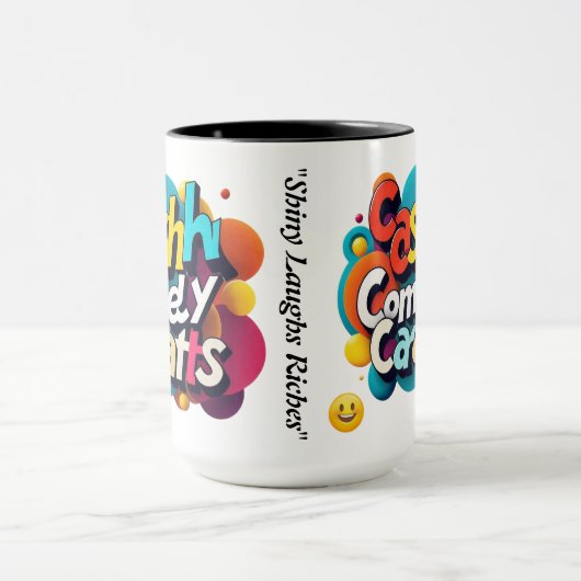 "Laugh & Sparkle" Tasse (Zentrum)