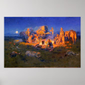 Laugh tötet einsame Cowboys C M Russell 1925 Poster (Vorne)