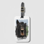 Laugh und Gallop On Gepäckanhänger (Vorderseite Vertikal)