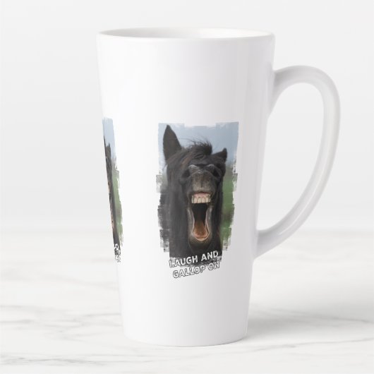 Laugh und Gallop On Milchtasse (Rechts)