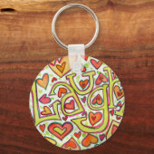 Laugh Word Schlüsselanhänger (Vorderseite)