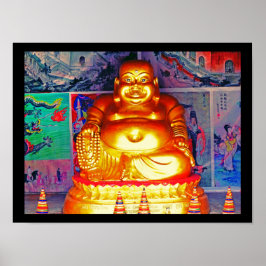 Laughing Buddha Poster