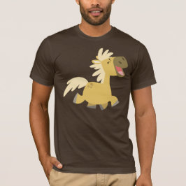 Laughing Cartoon Pony T - Shirt