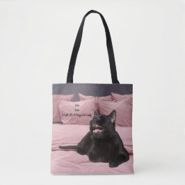 Laughing Cat Tote Bag Tasche
