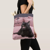 Laughing Cat Tote Bag Tasche (Von Nahem)