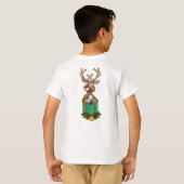 Laughing Deer T-Shirt (Schwarz voll)