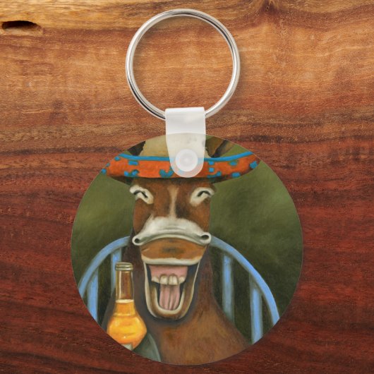 Laughing Donkey Schlüsselanhänger (Vorderseite)