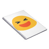 Laughing Emoji Notizblock (Rechte Seite)