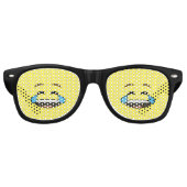 Laughing Emoji Sonnenbrille (Vorderseite)