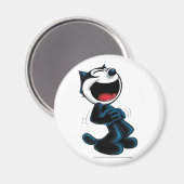 Laughing Felix Magnet (Vorderseite/Rückseite)