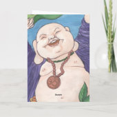 Laughing Guitar God Karte (Rückseite)
