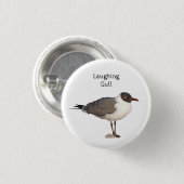 Laughing Gull Button (Vorne & Hinten)